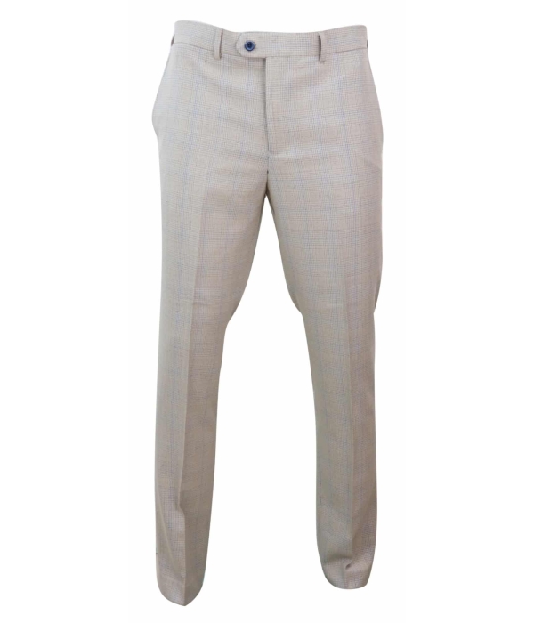 Mens Cleam Tweed Trousers