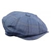 Men's 8 Panel Peaky BlindersTweed Flat Cap - Cavani Connall