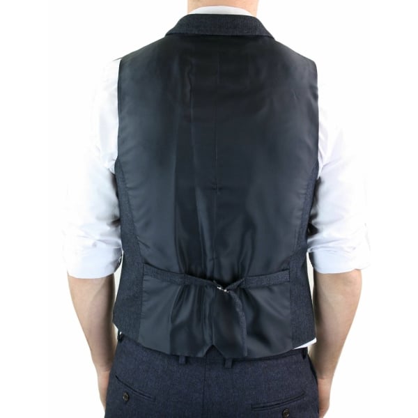 Cavani Martez - Men's Herringbone Tweed Waitcoat