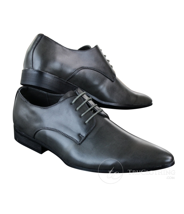 Galax GH2019 - Mens Smart Casual Formal Laced Pointed Leather Shoes Wedding Prom Office Classic