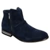 Mens Italian Suede Slip On Zip Ankle Boots Smart Casual Desert Chelsea Dealer