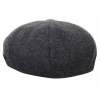 HT6316 - Mens Herringbone Tweed Peaky Blinders Hat