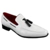 Mens Slip On Patent Shiny Tassle Driving Loafers Shoes Leather Smart Casual