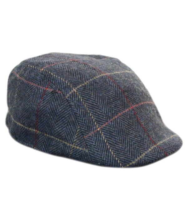 Marc Darcy Eton Mens Tweed Vintage Retro Grandad Flat Caps Hats Peaky Blinders Check Classic