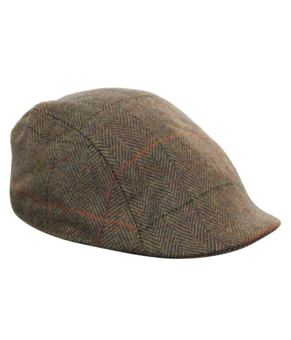 Marc Darcy Nelson Mens Tweed Vintage Retro Grandad Flat Caps Hats Peaky Blinders Check Classic