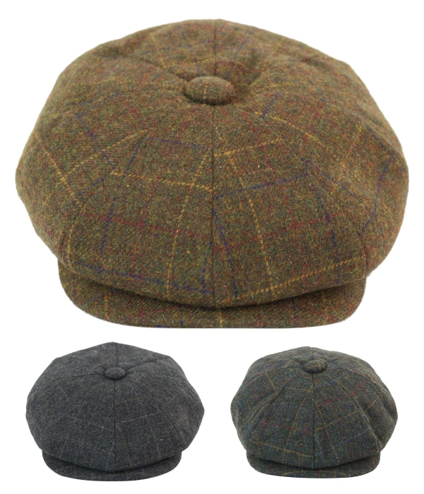 Mens Peaky Blinders 8 Panel Hat
