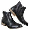 Mens Vintage Brogue Ankle Boots - Cavani Fox