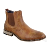 Mens Vintage Brogue Ankle Boots - Cavani Fox