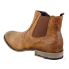 Mens Vintage Brogue Ankle Boots - Cavani Fox