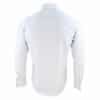 Mens White Nehru Collar Shirt + Removable Collar