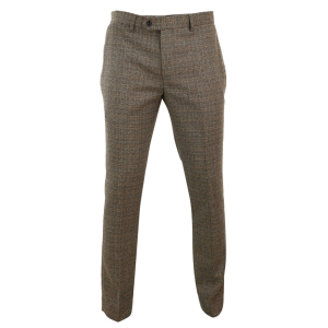 Ralph – Men’s Tweed Brown Trousers