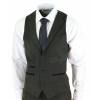 Mens Olive Green Wool Tweed 3 Piece Suit - STZ11