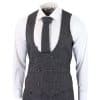 Men's Charcoal-Grey 3 Piece Suit
