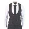 Men's Charcoal-Grey 3 Piece Suit