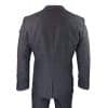 Men's Charcoal-Grey 3 Piece Suit