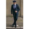 Men's Navy Check 3 Piece Suit