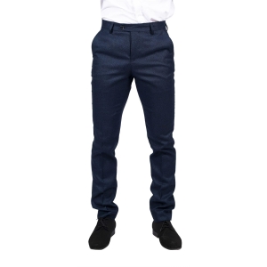 Arthur – Men’s Birdseye Navy Trousers