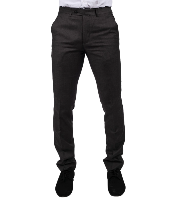 Charles - Men's Charcoal Trousers