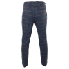 Mens Navy Blue Wine Trousers Check Herringbone Tweed Vintage New Marc Darcy