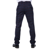 Kenneth - Men's Navy Tweed Check Trousers