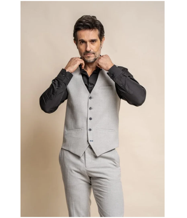 Furious - Men's Classic Grey Waistcoat