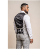 Ghost - Men's Grey Tweed Checked Waistcoat
