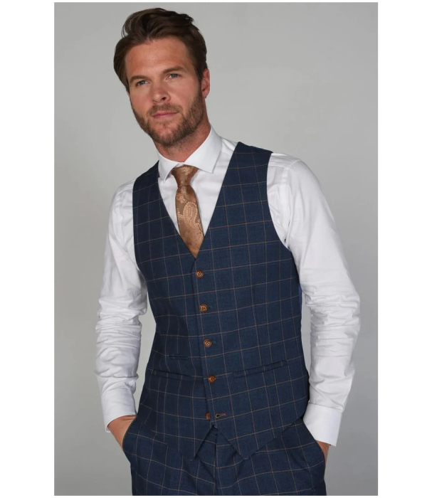 Hamleys - Men's Blue Waistcoat
