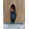 Harry - Men's Green Patent Leather Brogue Shoes