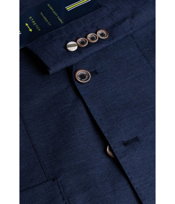 Alvari - Men's Navy Linen Summer Blazer
