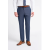 Bond - Men's Navy Check Trousers