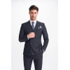 Bond - Men's Dark Navy Double Breasted Blazer