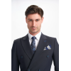 Bond - Men's Dark Navy Double Breasted Blazer