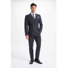 Bond - Men's Dark Navy 2 Piece Double Breasted Suit