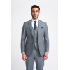 Bond - Men's Grey Tailored Fit Blazer