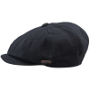 Men's 8 Panel Razor Summer Black Baker Boy Hat Cotton Blinders Newsboy Flat Cap Shelby