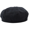 Men's 8 Panel Razor Summer Black Baker Boy Hat Cotton Blinders Newsboy Flat Cap Shelby