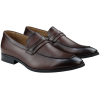 Men's Moccasin Brown Loafers Shoes Leather Lined Slip On Smart Formal Shoe