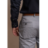 Mario - Men's Summer Light Blue Trousers