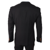 Mayfair - Men's 3 Piece Black Suit With Cream Waistcoat