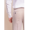 Miami - Men's Beige Wedding Trousers